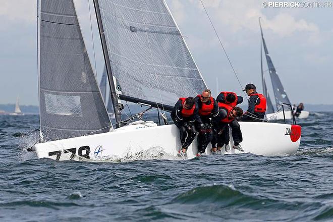 Taki 4 ITA778 by Marco Zammarchi with Niccolo Bertola in helm at the 2017 Melges 24 Worlds in Helsinki, Finland ©  Pierrick Contin http://www.pierrickcontin.fr/